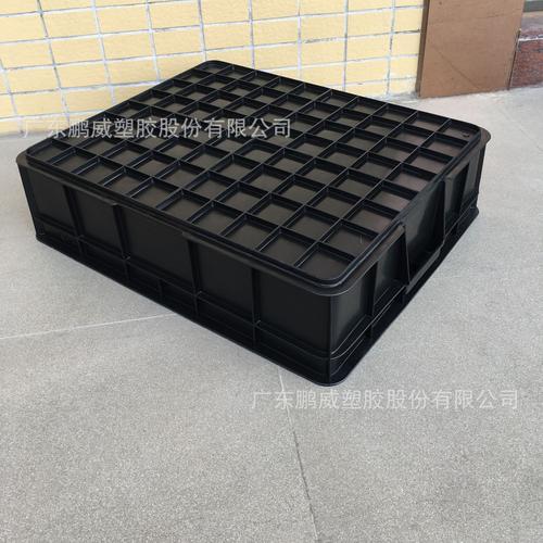 广东现货供应15号防静电胶箱电子配件收纳箱605016方形周转箱